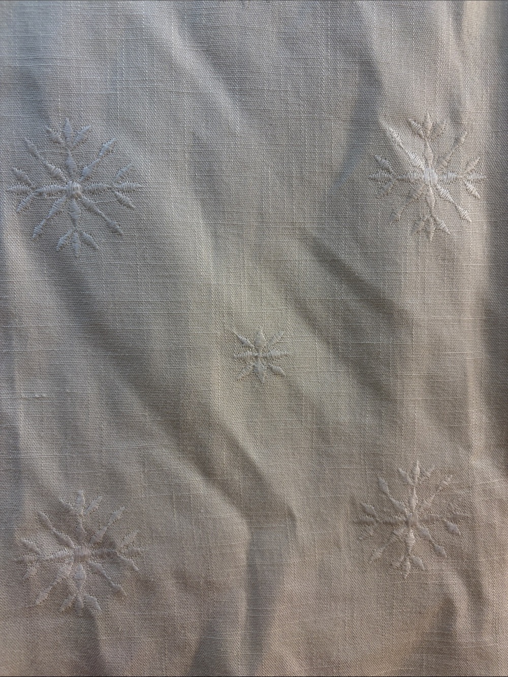 Embroidered Snowflake/floral dress ZARA SMALL NWT